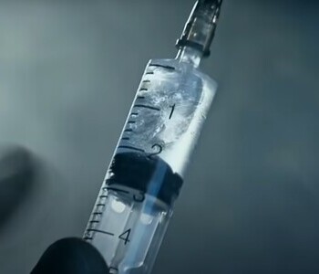 Лечение зависимости от тропикамида в Алдане Шприц с жидкостью